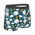 thumbnail image 2 of KLL Sweet Dream Lamb Men's Cotton Boxer Briefs Underwear-Medium, 2 of 8