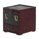 thumbnail image 5 of Caja de almacenamiento vintage, joyero de madera antigua, organizador de joyas, funcionalidad versátil, 5 of 8