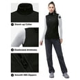 thumbnail image 4 of 33,000ft Women's Fleece Vest, Lightweight Warm Polar Soft Vests Outerwear with Zip Up Pockets, Sleeveless Jacket for Winter, 4 of 6