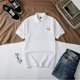 thumbnail image 3 of Camiseta para hombre, polos gráficos, camiseta blanca, holgada, con cuello, para hombre, ropa de hombre Katoen, moda 2024, básica original, 3 of 5