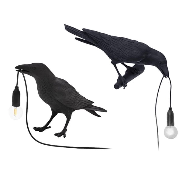 Lámpara de mesilla de noche con forma de pájaro,noche lámpara de noche led escritorio pared mesa de noche toque,lectura pequeña de la mesa del dormitorio de la forma del pájaro inteligente