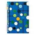 thumbnail image 7 of FORMRS 1-Subject Spiral Notebook 8" x 5" College Ruled 60 Refillable Sheet A5 Hard Cover, 2 Pack, Blue Abstract, 7 of 7