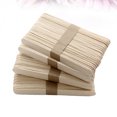 thumbnail image 4 of 4 Bag Wood Sticks Beautiful Portable Creative Smooth Delicate Popsicle Slice Craft Sticks for Kids, 4 of 6
