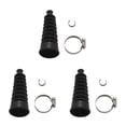 thumbnail image 1 of 3X Kit de Soufflets de Câble pour Mercruiser Alpha, R, R, 1 Remplace 74639A2,3 x Soufflet de Câble avec Pinces 6 x Accessoires, Noir, 1 of 5
