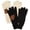 2 Pack: Black & Beige, variant on Women’s Winter Touchscreen Gloves – Knit Fleece Lined Texting Gloves with Faux Suede Grip - Black 3 Tone Mix