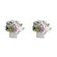 thumbnail image 2 of Flores de peonía falsas Wosthever no tóxicas en cerámica duraderas para mascotas, 2 of 6