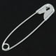 thumbnail image 3 of Set of 100 metal Safety Pins,Clothes pin, 3 of 5