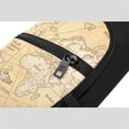 thumbnail image 5 of Rocae World Map for Sling Bag Chest Shoulder Backpack Crossbody Bags Casual Daypack for Men Women, 5 of 5