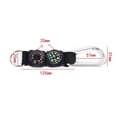 thumbnail image 1 of CNKOO 1PC 3 In 1 Multifunction Camping Hiking Carabiner W/ Keychain Compass Thermometer, 1 of 5
