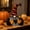 C, variant on Halloween Glowing Witch Gnome Doll 10 Inch Light Up Figurine for Shop Window Desk Mantel Party Decor Display