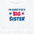 thumbnail image 4 of Inktastic July 4th Im Going to Be a Big Sister Girls Baby Dress, 4 of 5