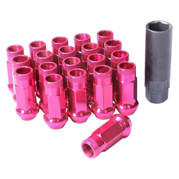 Wheel Mate 32906K 12 x 1.50 in. Muteki SR48 Open End Lug Nuts - Pink - 48 mm