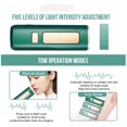 thumbnail image 6 of VQJTCVLY Laser Hair Removal, Painless Laser Hair Removal, Nearly Painless, Flawless Facial Hair Remover, Long-Lasting Result Safe for Reducing in Hair Growth for Body & Face, Green, 6 of 6