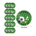 thumbnail image 2 of Green Tissue Paper Stadium Football Theme Party Tableware Disposable 7-Inch 9-Inch Paper Plates Paper Cup Tissue Set, 2 of 6