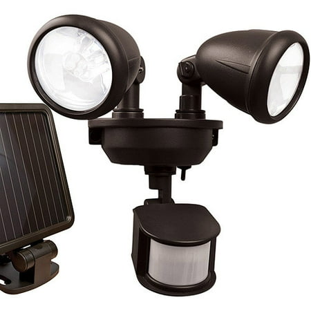 Maxsa Innovations Dual-Head Solar Security Spot Light