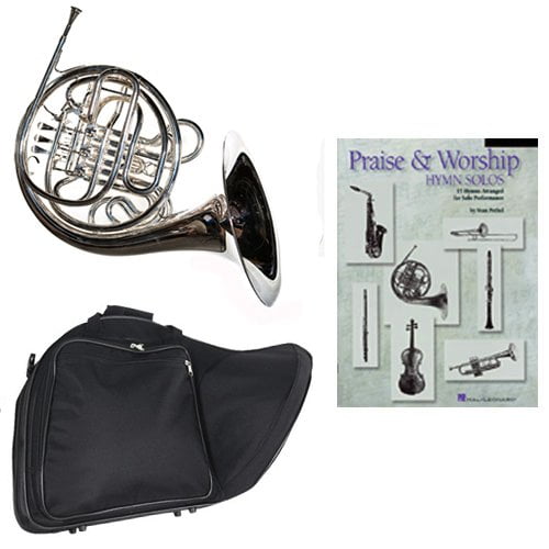 Buy Band Directors Choice Silver Plated Double French Horn Key of F/Bb