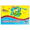 BAZIC Mini Construction Paper Pad 64 Sheet 6"x9" Assorted Colors, 1-Pack