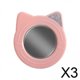 thumbnail image 1 of 3xUSB Calentador Posavasos Botón Calentador De Tazas Para Viajes Leche Té Agua Chocolate Caliente Rosa, 1 of 8