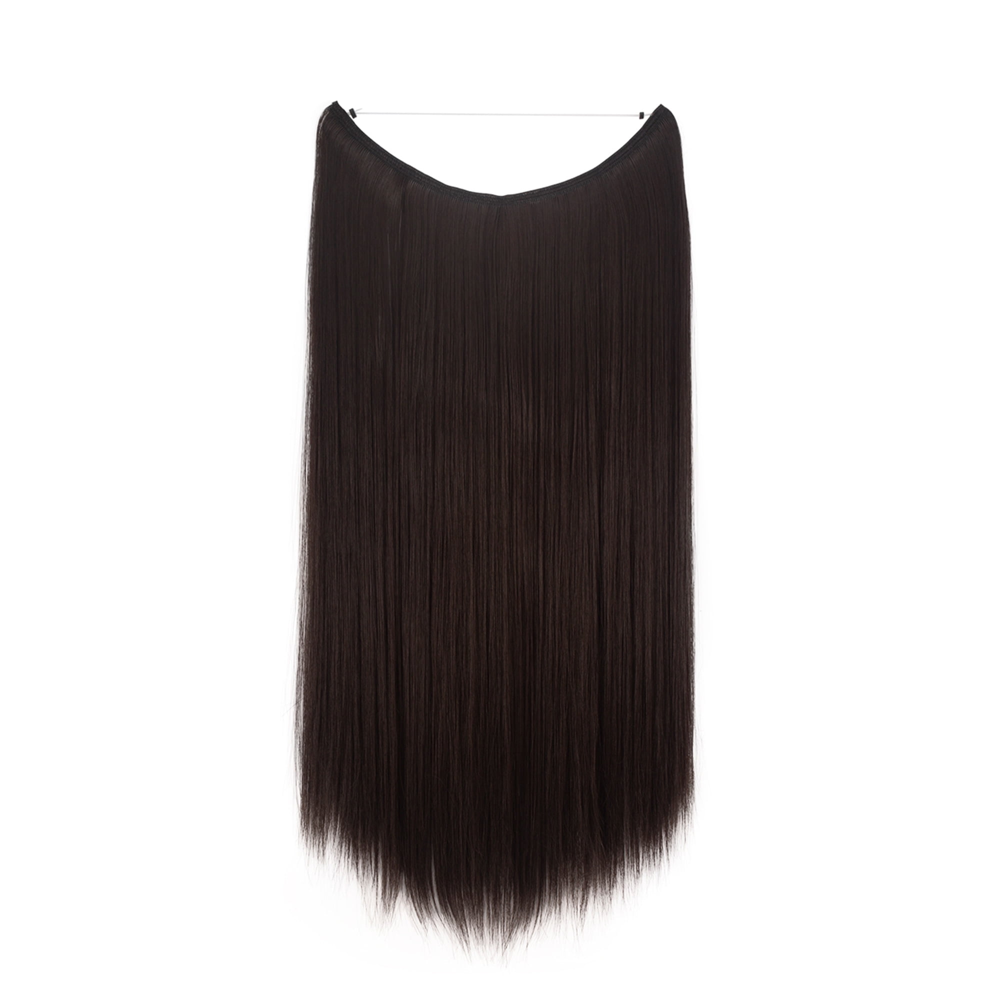 long-straight-3-4-full-head-one-piece-20-inchs-invisible-wire-hair