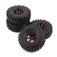 thumbnail image 1 of Lot de 4 pneus en caoutchouc pour chenilles RC 1:10, roues intérieures en éponge 701A-7006L, pneus pour HSP, 1 of 4