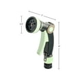thumbnail image 7 of Kings County Tools Garden Hose Nozzle Sprayer with 8 Spray Patterns and Quick Connector (Mint/Black), 7 of 7