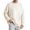 #Beige, variant on Fanshiluo Men's Crew Neck Knit Sweater, Long Sleeve Loose Fit Pullover Top for Fall Winter,L,Big and Tall Men