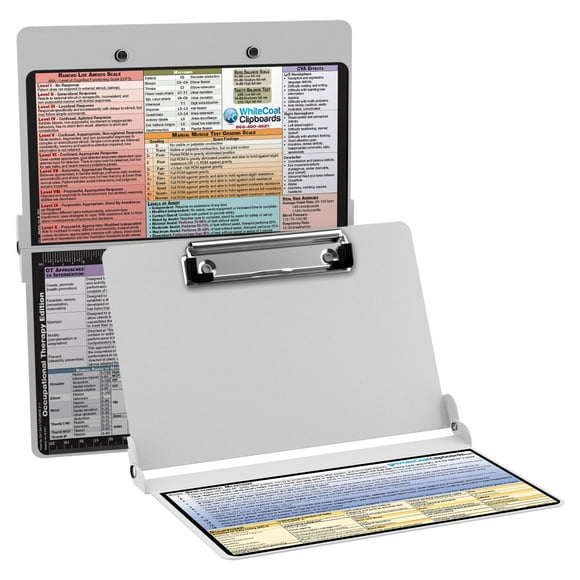 Whitecoat Clipboard® - White Occupational Therapy Edition