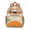 Orange-14, variant on Tropical Nautical Shark And Whale Students Backpack, Underwater Marine Life Ocean Sea Abstract Cute Funny Design