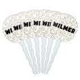 thumbnail image 1 of Wilmer Cupcake Picks Toppers - Set of 6 - Mutlicolored Speckles, 1 of 1