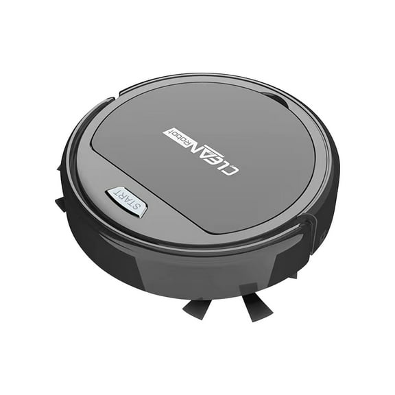 VALSEEL Robot Vacuum Robot Vacuum And Mop Combo, 3 In 1 Robotic Vacuum Cleaner With Watertank/Dustbin/Brush, Blocked By Hair, Ideal For Hard Floor/Pet