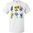 thumbnail image 3 of Inktastic Group of Beautiful Wildflowers T-Shirt, 3 of 5