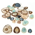 thumbnail image 1 of Unique Bargains 200g Ceramic Mosaic Tiles for Crafts Bulk, Pebble Multicolor Ceramic Tiles for Mosaic Kits, 1 of 7