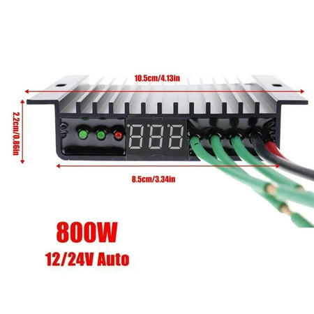 

800W-MPPT wind turbine controller with overcharge protection IP67 waterproof