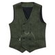 thumbnail image 3 of Camiseta sin mangas con cuello en V para hombre, color liso, sin mangas, cuello en V, informal, de moda, blusa para hombre, 3 of 6