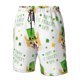 thumbnail image 4 of Balery happy dog. St. Patricks Day Traje de Baño Estilo Hawaiano para Hombre, Shorts de Secado Rápido con Bolsillos-Small, 4 of 6