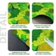 thumbnail image 5 of Alfombra de baño verde | Súper absorbente con respaldo antideslizante de goma | Alfombrilla de baño para ducha, bañera y lavabo de secado rápido y lavable | Estilo moderno 16x24 pulgadas | Sin, 5 of 7