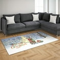 thumbnail image 3 of Merry Christmas Weimaraner Snowy Winter with Gifts Tree Decorations Indoor Rug Weim Gray Ghost Dog Lover Carpet Living Bed Room Sofa Home Decor - 12020, 3 of 5