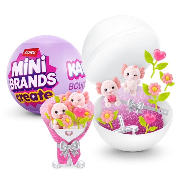 Mini Brands Mini Kawaii Bouquet Capsule Series 1 by ZURU - Collectible Toy for Kids Ages 3 