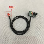 2 Pcs Treadmill Speed Sensor Cable Light Sensor Tachometer Magnetic Induction Speed Sensor, 3 Pin & 2 Pin