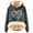 Dark Gray, variant on Christmas Heavyweight Hoodies for Women 2025 Long Sleeve Love Heart Snowflake Graphic Hooded Sweatshirt Pullover Tops