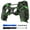 Green Viral Infection, variant on eXtremeRate Green Viral Infection Patterned Custom Faceplate Cover, Replacement Front Housing Shell Case Compatible with ps4 Slim Pro Controller JDM-040/050/055 - Controller NOT Included