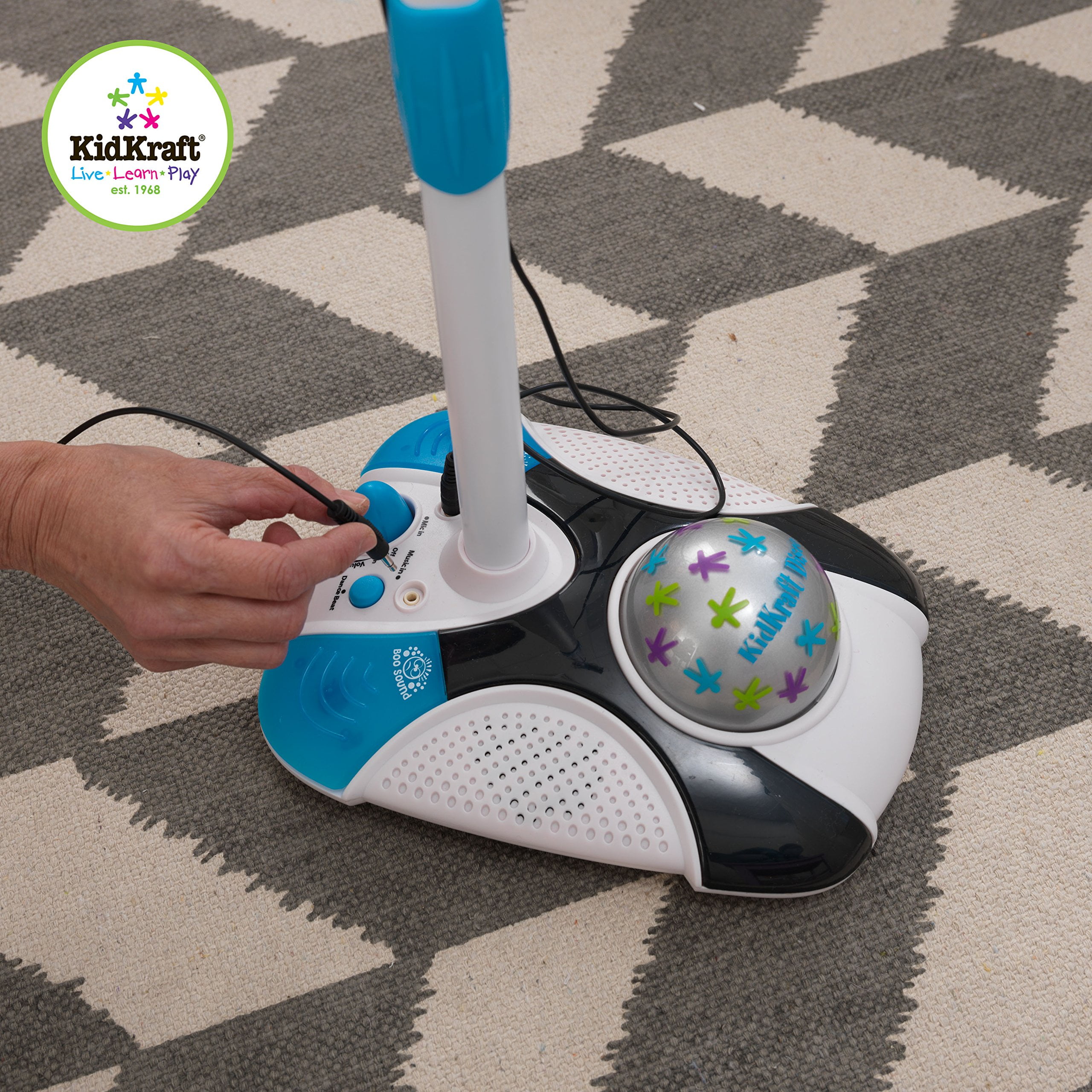 kidkraft sing along microphone & amp set