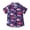 Purple, variant on Cathalem Boys Spring Shirts Boy's Hawaiian Shirt Tropical Beach Casual Summer Shirt with Pocket Short Sleeve (Purple,120)