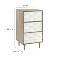 thumbnail image 7 of Modway Vespera 3-Drawer Chest in Oak White, 7 of 7
