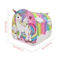 thumbnail image 2 of Moyic Kids Unicorn Play Carpa Se abre automáticamente Plegable en una bolsa de transporte Cartoon Kids Playhouse para exteriores Camping interior Kits de decoración para fiestas Moyic HA038851-00, 2 of 6