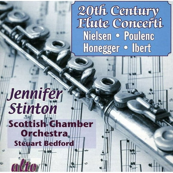 Jennifer Stinton - Twentieth Century Flute Concerti - Music & Performance - CD