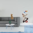 thumbnail image 2 of Figura Decorativa De Resina De Gato Payaso, Escultura Animal Coleccionable Para Sala De Estar, Dormitorio, Estantería, Mesa O Centro De Mesa., 2 of 8