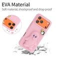 thumbnail image 5 of For IPhone 17 Pro Max Case Cartoon Penguin Baby Stand EVA Environmental Protection Anti Fall Phone Protective Cover,Pink,For iPhone 17 Pro Max, 5 of 8