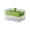 #03-Green2, variant on Easy Release Ice Cube Tray with Lid – 28 Cavity Ice Cube Tray with Bin and Scoop – One Button Quick Release Ice Cube Trays for Freezer – Clear Ice Maker Box for Home Party (Green2)