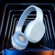 thumbnail image 3 of Auricular Bluetooth, inalámbrico, doble auricular, auriculares supraaurales azules con graves, 3 of 7